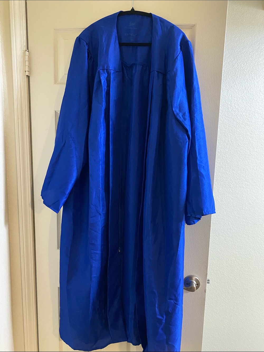 Men's Royal Blue Graduation Gown - Classic Ceremony Robe